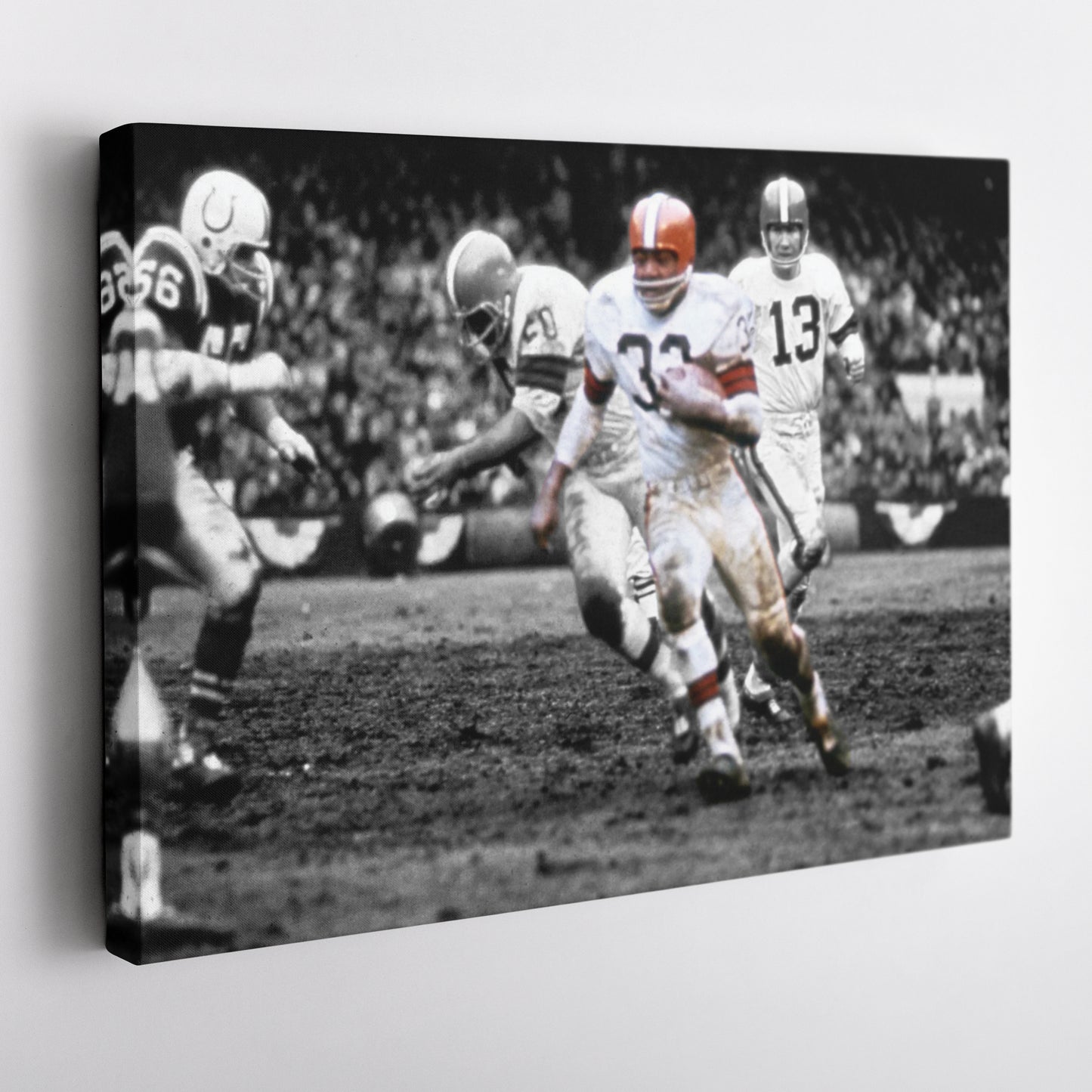 1964 NFL Championship Cleveland Browns Canvas Wall Art Decor - Legendary Sports Poster