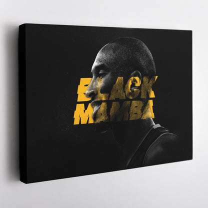 Kobe Bryant Mamba Forever Canvas Wall Art – Forever a Legend