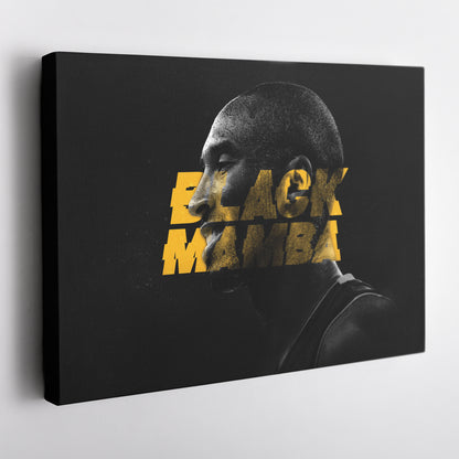 Kobe Bryant Mamba Forever Canvas Wall Art – Forever a Legend