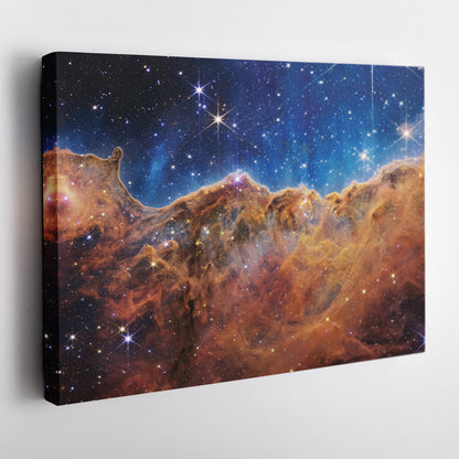 Carina Nebula NASA Deep Field Canvas Wall Art Decor - Stunning Space Art
