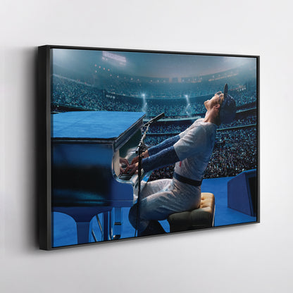 Elton John Concert Poster – Iconic Singer Canvas Wall Art