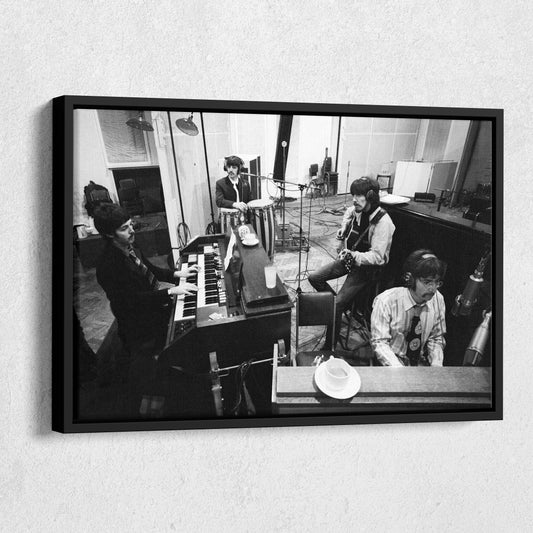 The Beatles Recording Studio Canvas Wall Art – Legendary Music Decor