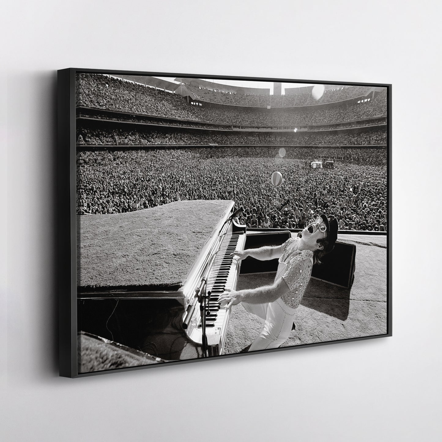 Elton John Dodger Stadium Poster – Canvas Wall Art Home Decor