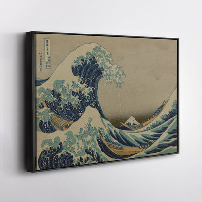 The Great Wave off Kanagawa - Hokusai Canvas Wall Art Decor