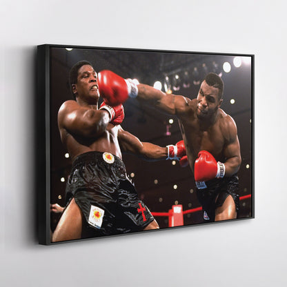 Mike Tyson Boxing Canvas Wall Art – Legendary Fighter Decor