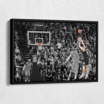 Bogdan Bogdanovic Buzzer Beater vs Lakers Canvas Wall Art Decor - NBA Highlight Art