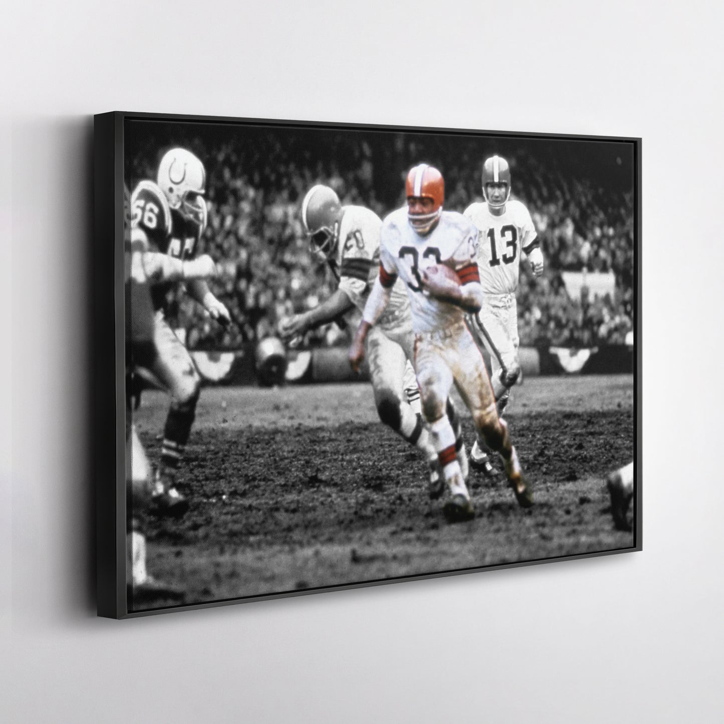 1964 NFL Championship Cleveland Browns Canvas Wall Art Decor - Legendary Sports Poster
