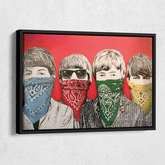 The Beatles - Legendary Music Group Canvas Wall Art Decor