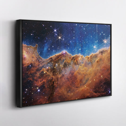 Carina Nebula NASA Deep Field Canvas Wall Art Decor - Stunning Space Art