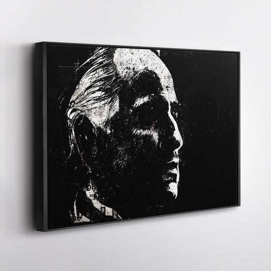 The Godfather - Vito Corleone Marlon Brando Canvas Wall Art Decor