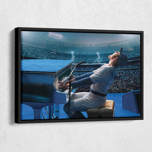 Elton John Concert Poster – Iconic Singer Canvas Wall Art