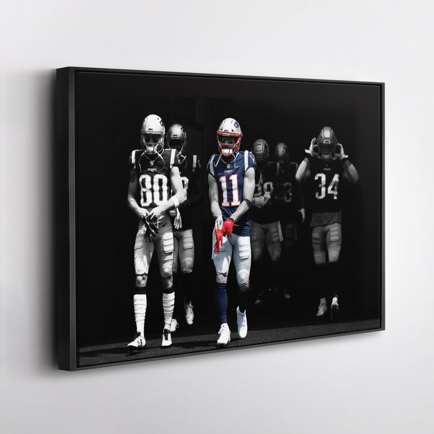 Julian Edelman New England Patriots Canvas Wall Art – NFL Hero Decor