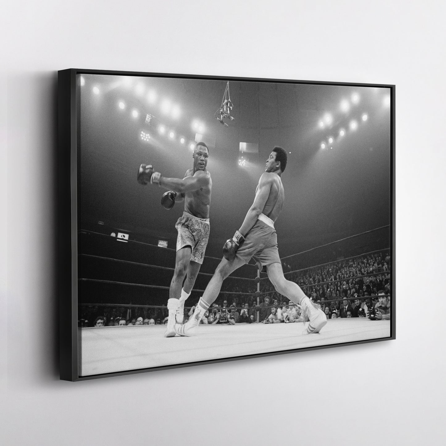 Muhammad Ali Boxing Knockout Canvas Art – Legendary Sports Fans Decor
