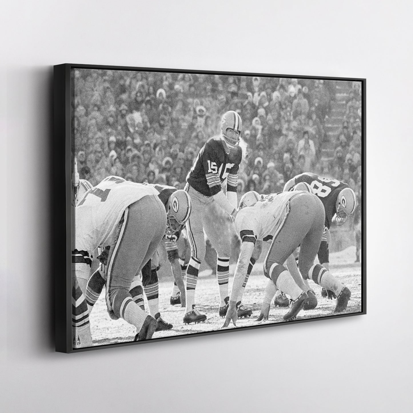 The Ice Bowl Packers vs. Cowboys Canvas Art - NFL Sports Wall Print