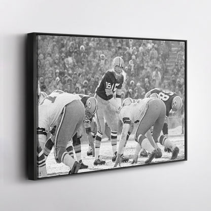 The Ice Bowl Packers vs. Cowboys Canvas Art - NFL Sports Wall Print