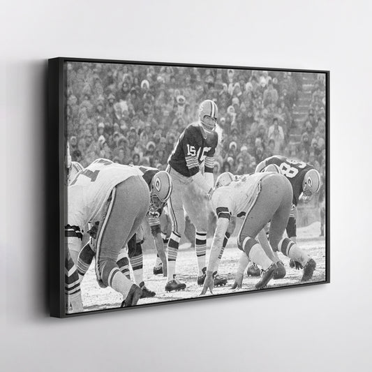 The Ice Bowl Packers vs. Cowboys Canvas Art - NFL Sports Wall Print