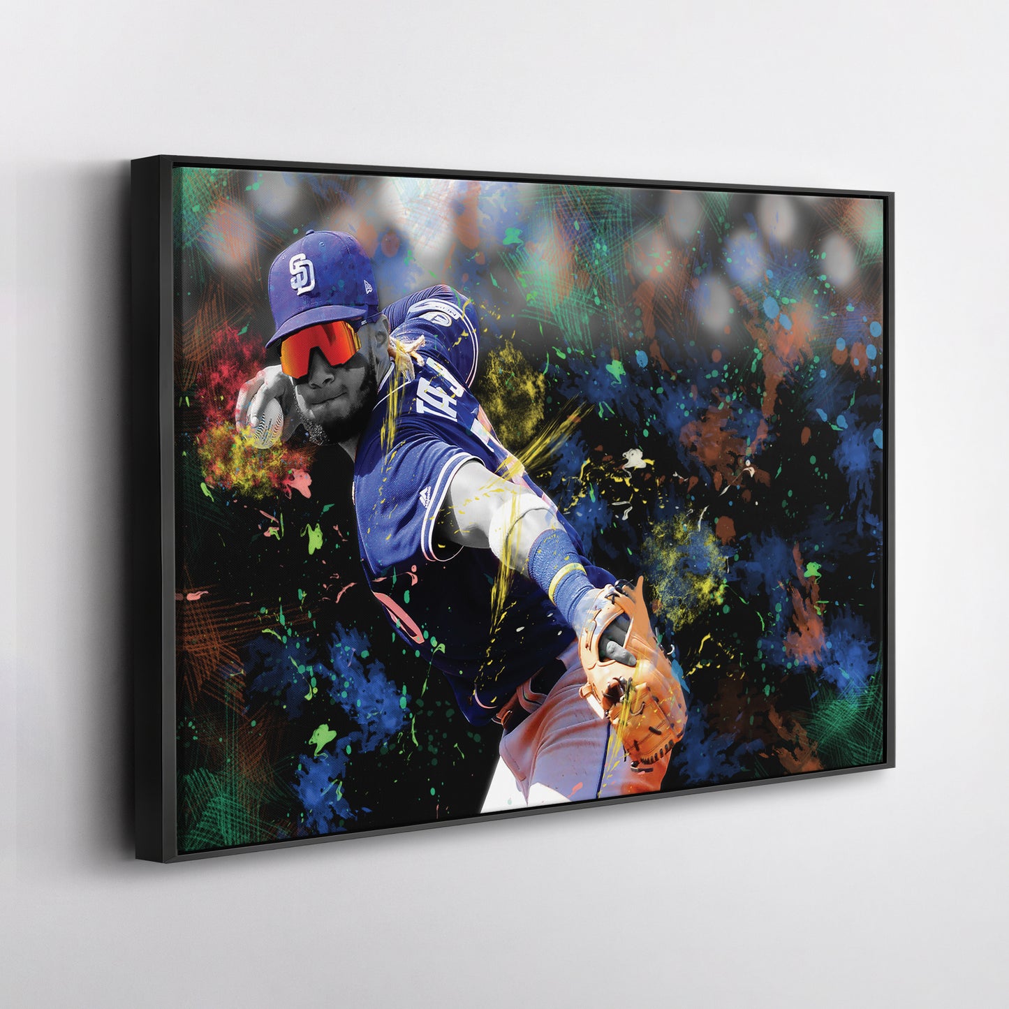 Fernando Tatis Jr. San Diego Padres MLB Canvas Wall Art – Baseball Star Poster