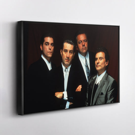 Goodfellas Movie Poster Canvas Wall Art Decor - Mafia Film Art for Your Wall