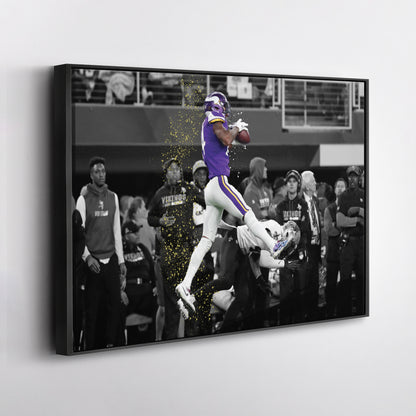 The Minneapolis Miracle Canvas Art - NFL Vikings vs. Saints Poster