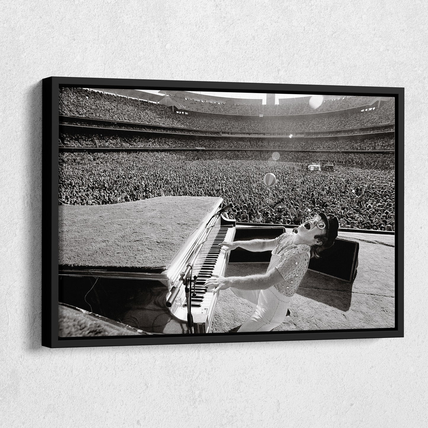 Elton John Dodger Stadium Poster – Canvas Wall Art Home Decor