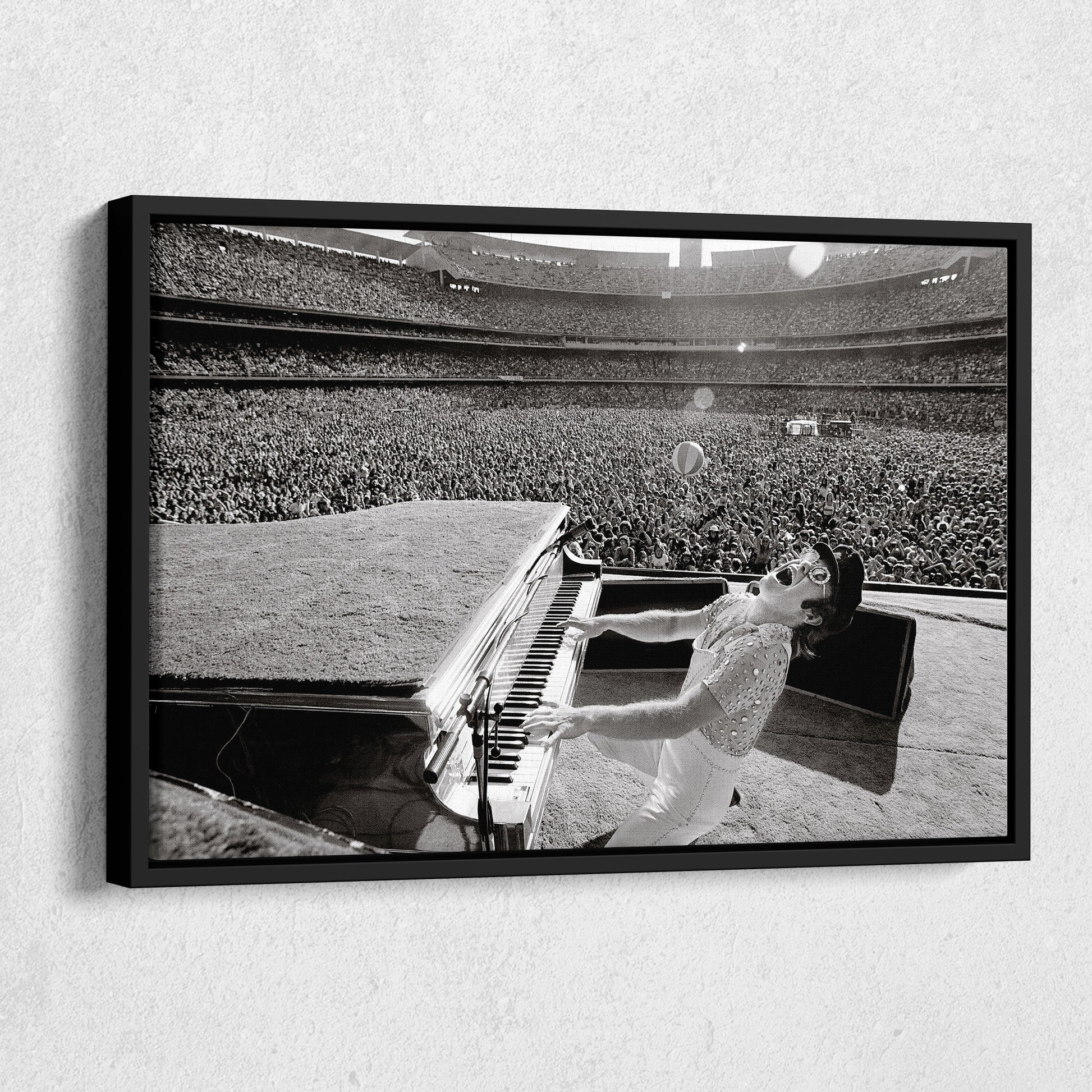 Elton John Dodger Stadium Poster – Canvas Wall Art Home Decor