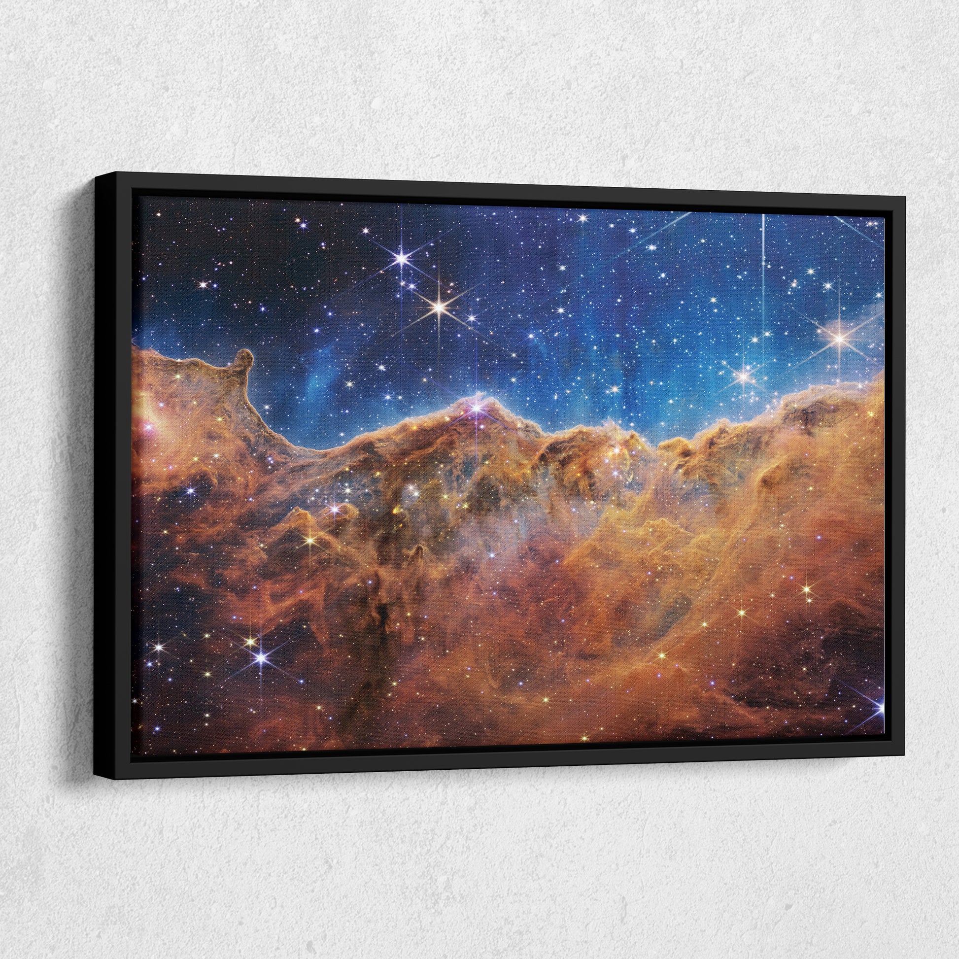 Carina Nebula NASA Deep Field Canvas Wall Art Decor - Stunning Space Art