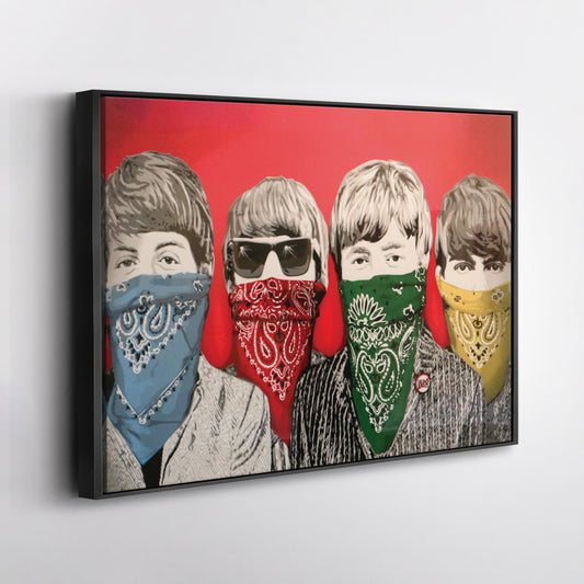 The Beatles - Legendary Music Group Canvas Wall Art Decor