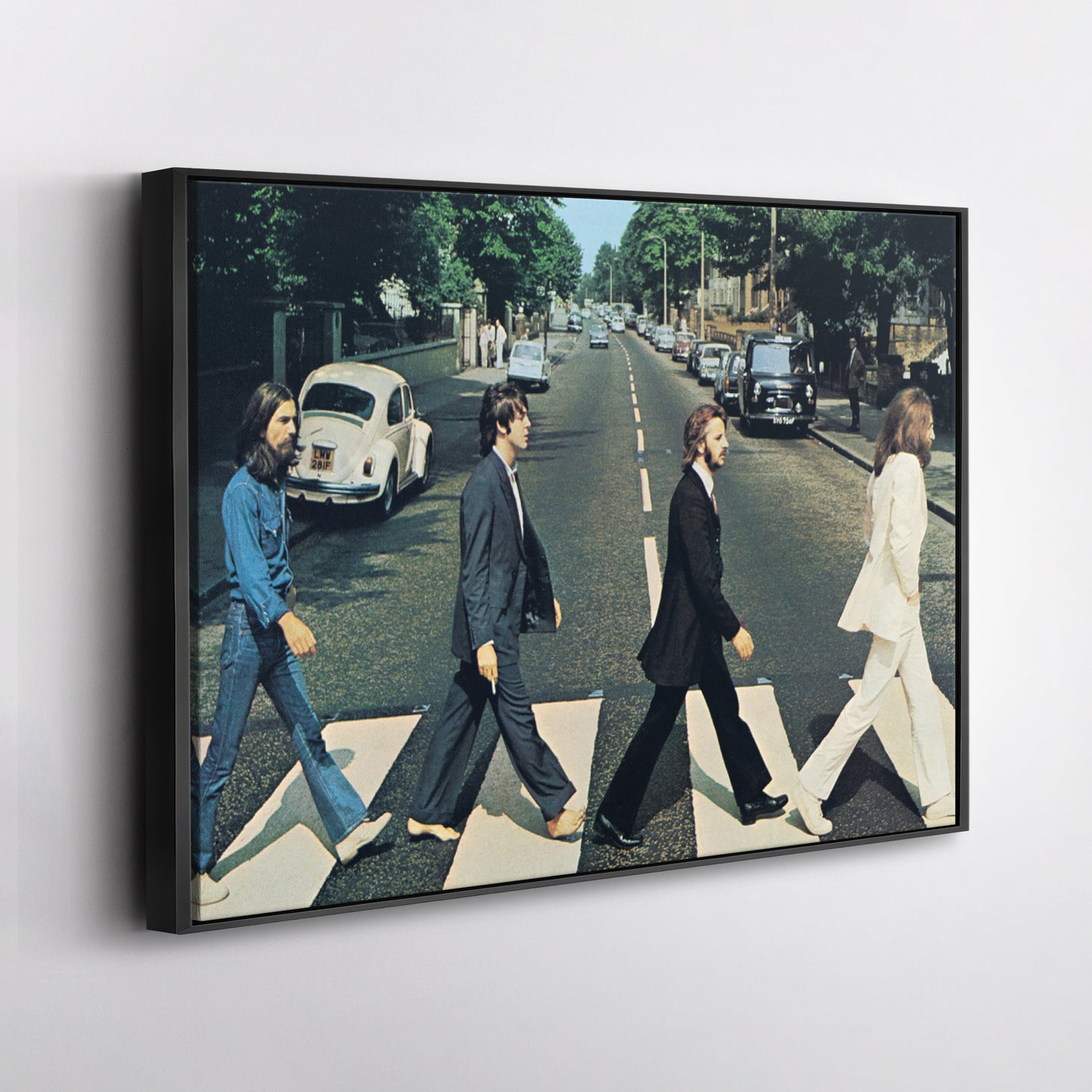 The Beatles - Iconic Abbey Road Canvas Wall Art Decor