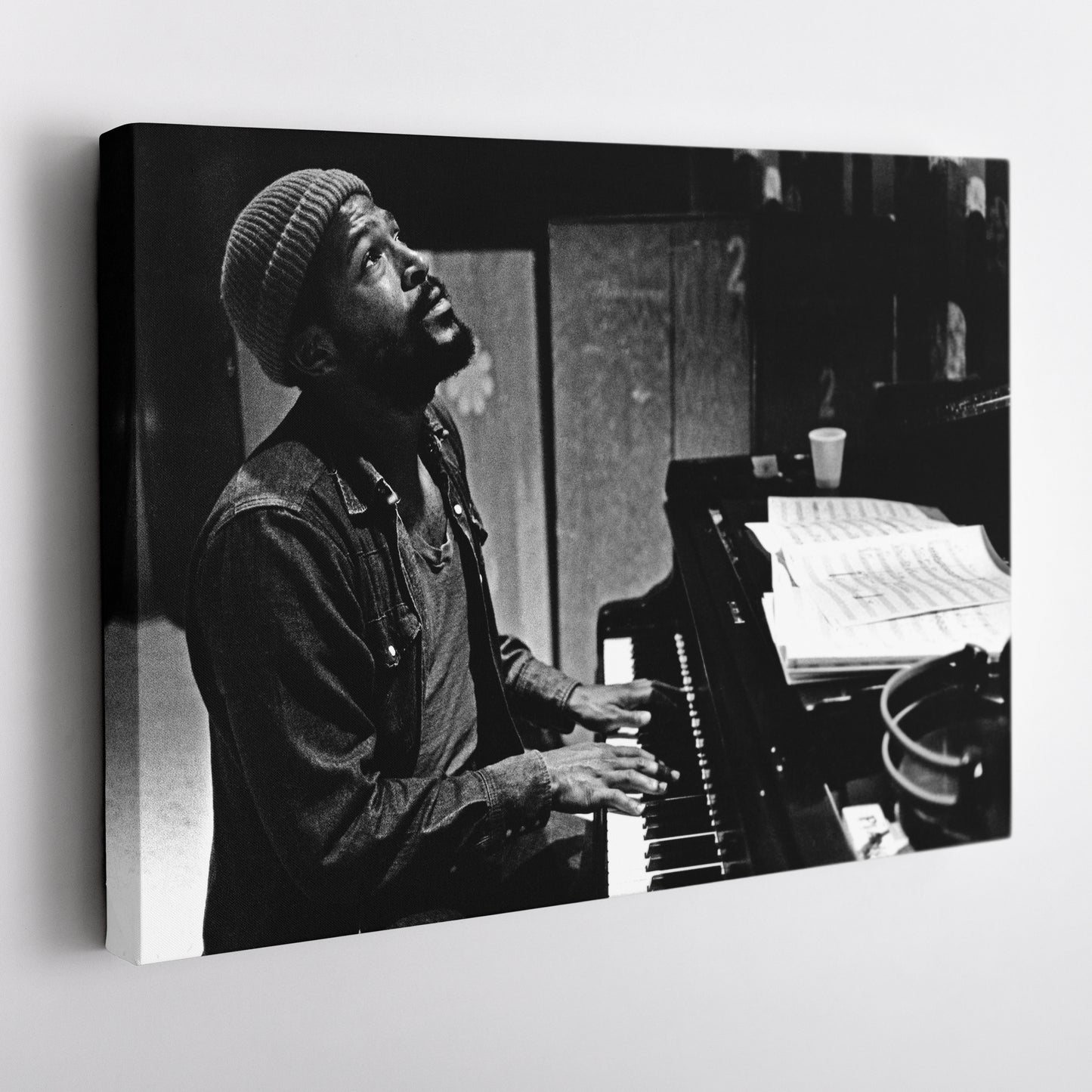 Marvin Gaye - Iconic Canvas Wall Art Decor for Music Lovers