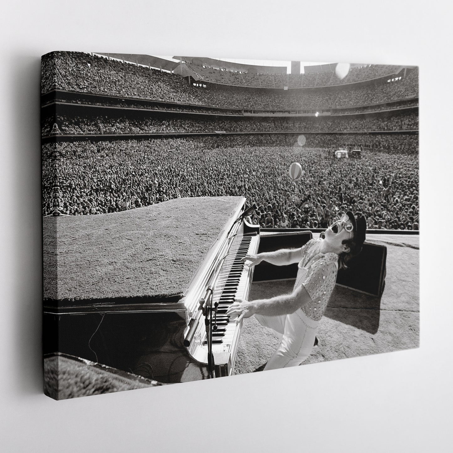 Elton John Dodger Stadium Poster – Canvas Wall Art Home Decor