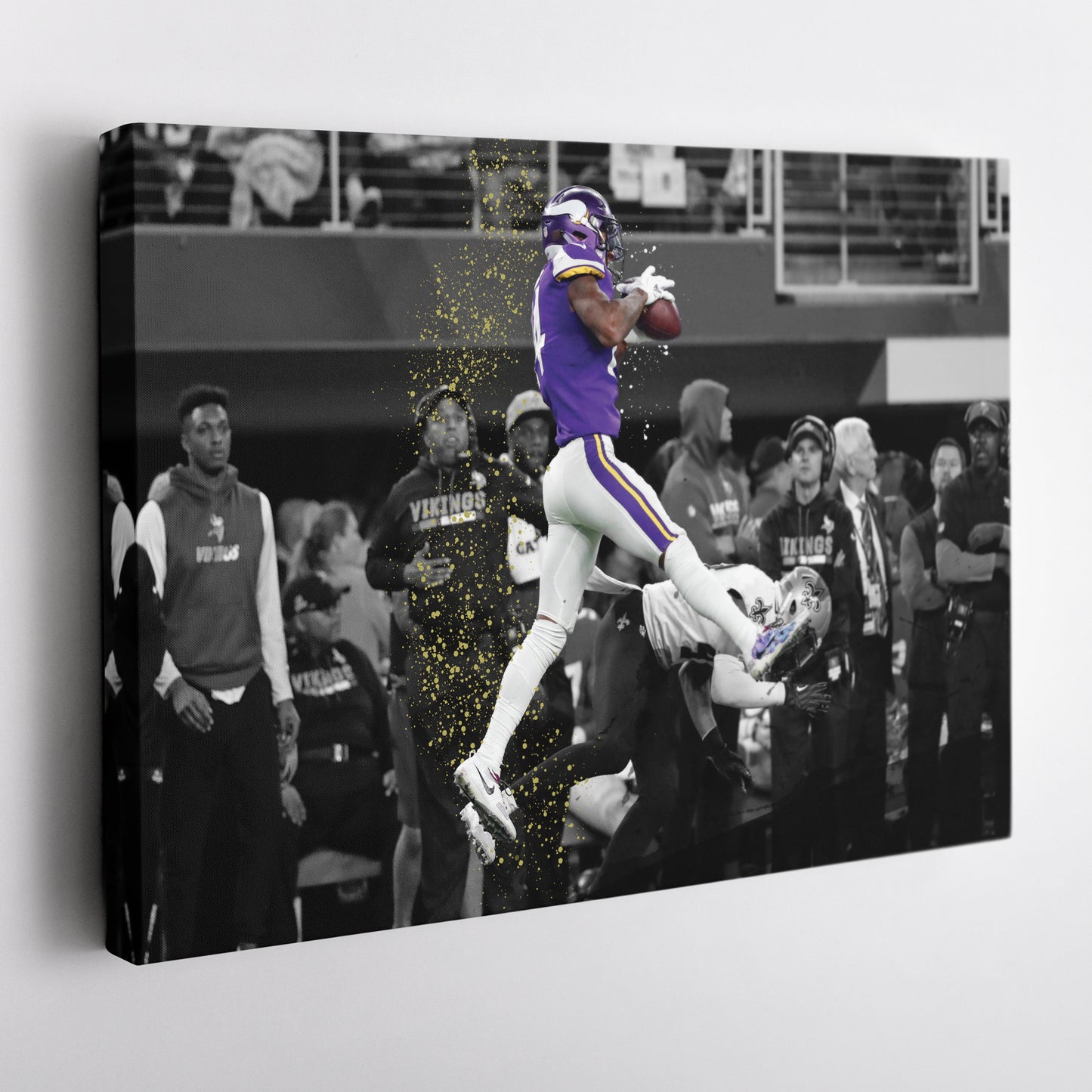 The Minneapolis Miracle Canvas Art - NFL Vikings vs. Saints Poster