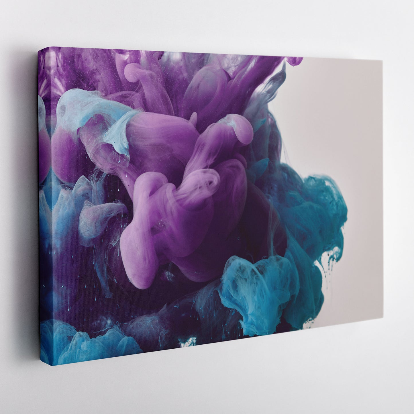 Cloud Poster Abstract Colorful - Canvas Wall Art Decor