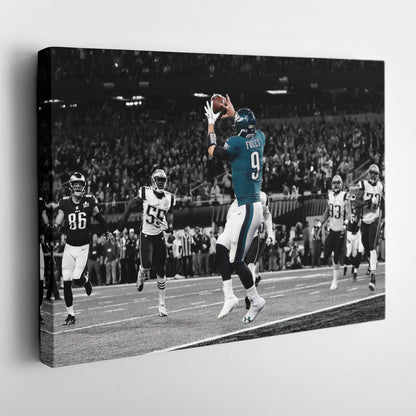 Nick Foles Super Bowl LII Philly Special Canvas Art - NFL Wall Decor