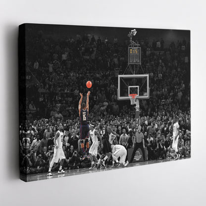 Kemba Walker Buzzer-Beater vs Pitt Canvas Wall Art Decor - NCAA Basketball Icon Art