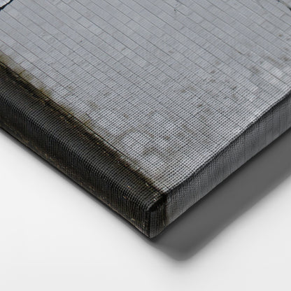 Banksy 'Graffiti Hole Wall' Canvas Print - Framed Wall Art