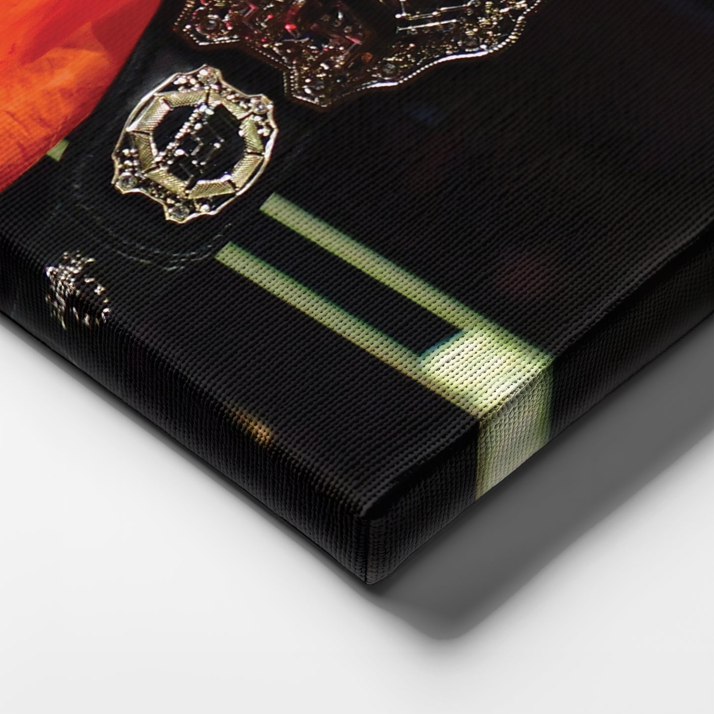 Conor McGregor Celebrating with Belts Canvas Wall Art Decor - UFC Victory Poster