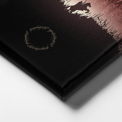 Lord of The Rings Trilogy Canvas Wall Art – Epic Movie Decor