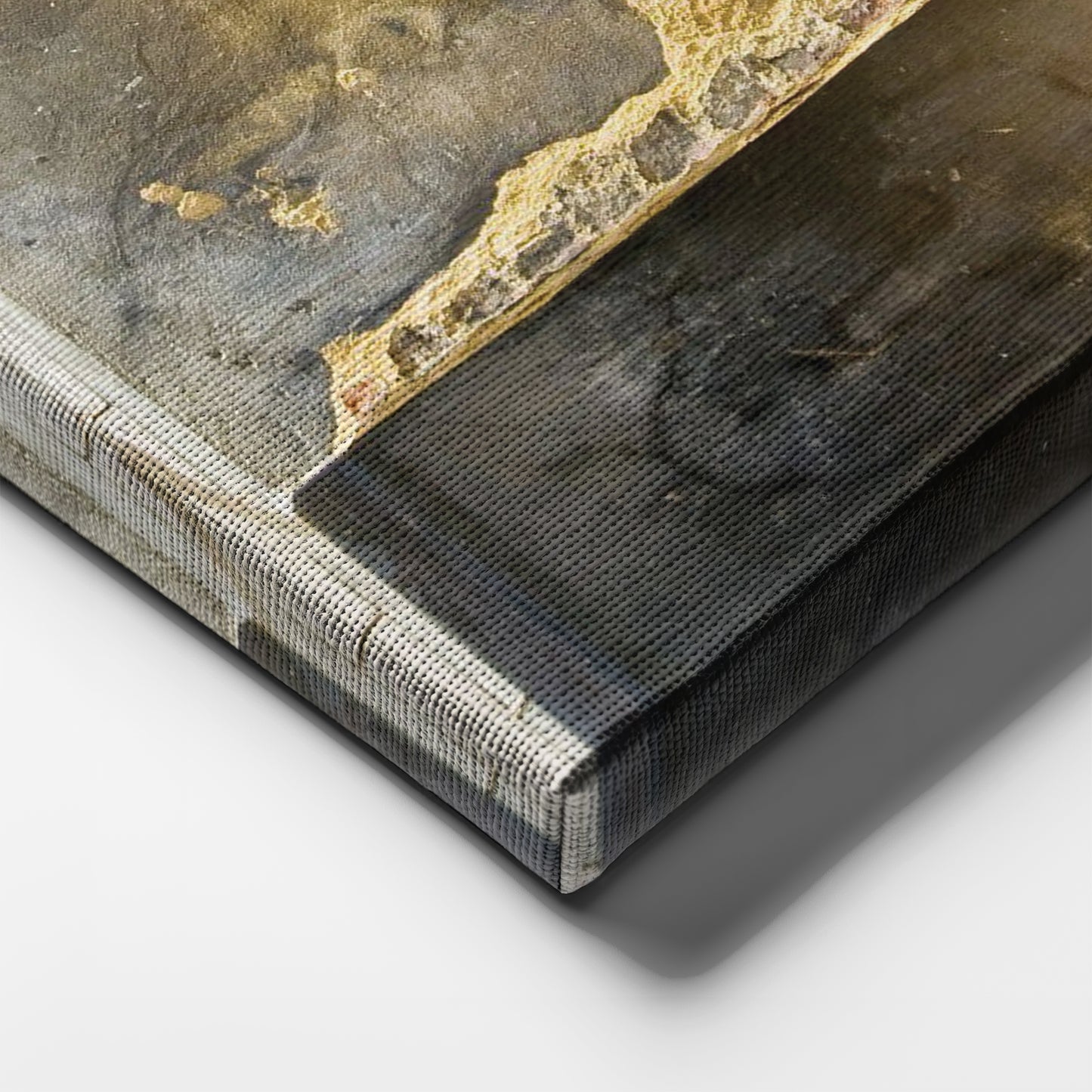 Banksy 'Children with Stereo' Canvas Print - Framed Wall