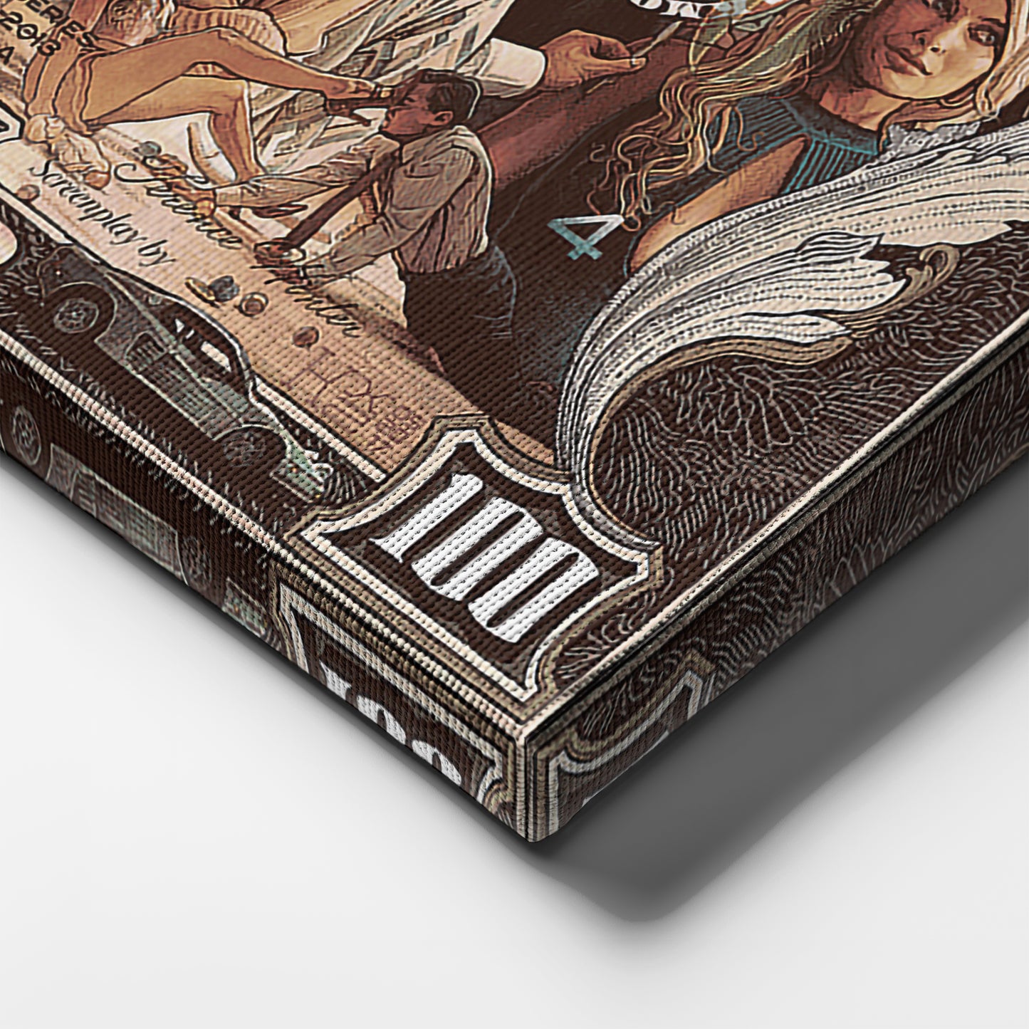 The Wolf of Wall Street Movie Poster – Canvas Wall Art Framed Home Decor