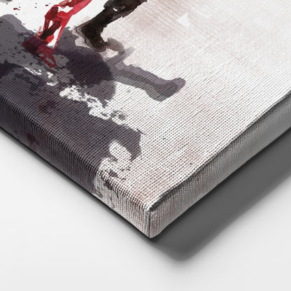 Marvel Avengers Superheroes - Watercolor Painting Canvas Wall Art Decor