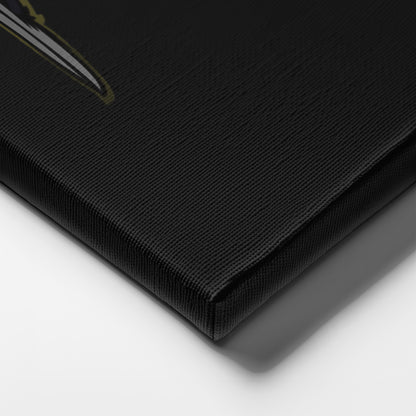 Lamar Jackson Baltimore Ravens Canvas Wall Art – MVP Football Star Poster