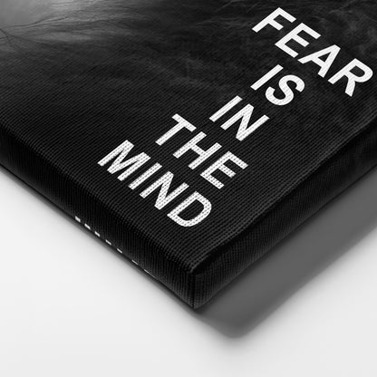 Lion Motivational Quote Canvas Wall Art Decor - Inspirational Wall Art for Home