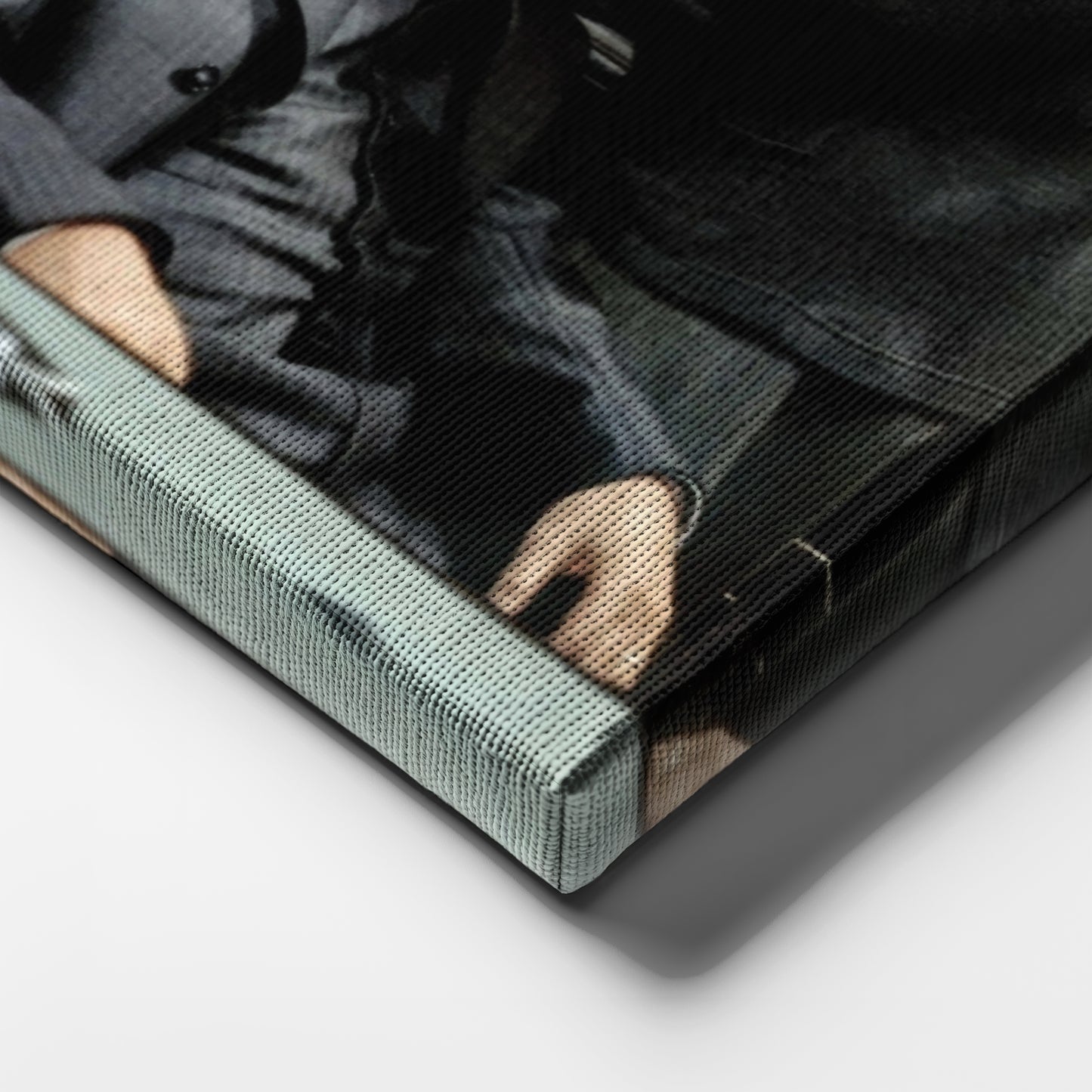 Godfather Marlon Brando and Al Pacino Canvas Wall Art – Mafia Movie Poster