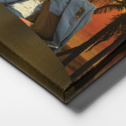 Scarface Al Pacino Art Effect Canvas Wall Art – Iconic Movie Moment Decor