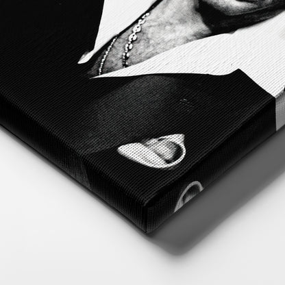 Scarface Poster Black and White Canvas Wall Art Home Decor Framed Art