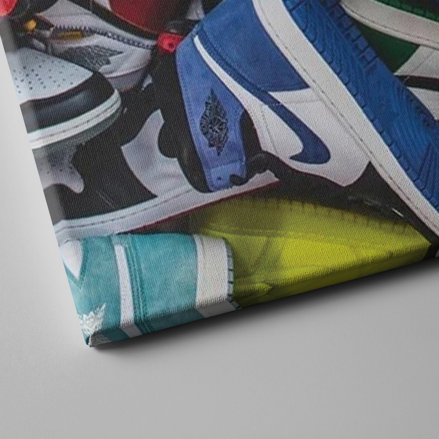 Air Jordan Sneakers Collection Canvas Wall Art Decor - Iconic Sports Sneaker Art