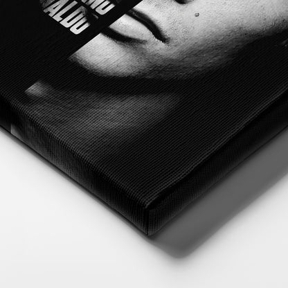 Cristiano Ronaldo Motivational Quote Canvas Wall Art Decor - Soccer Superstar Art