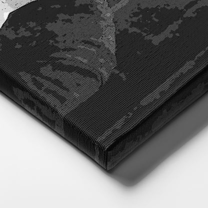 Elon Musk Smoking Canvas Wall Art – Entrepreneur Icon Print for Home