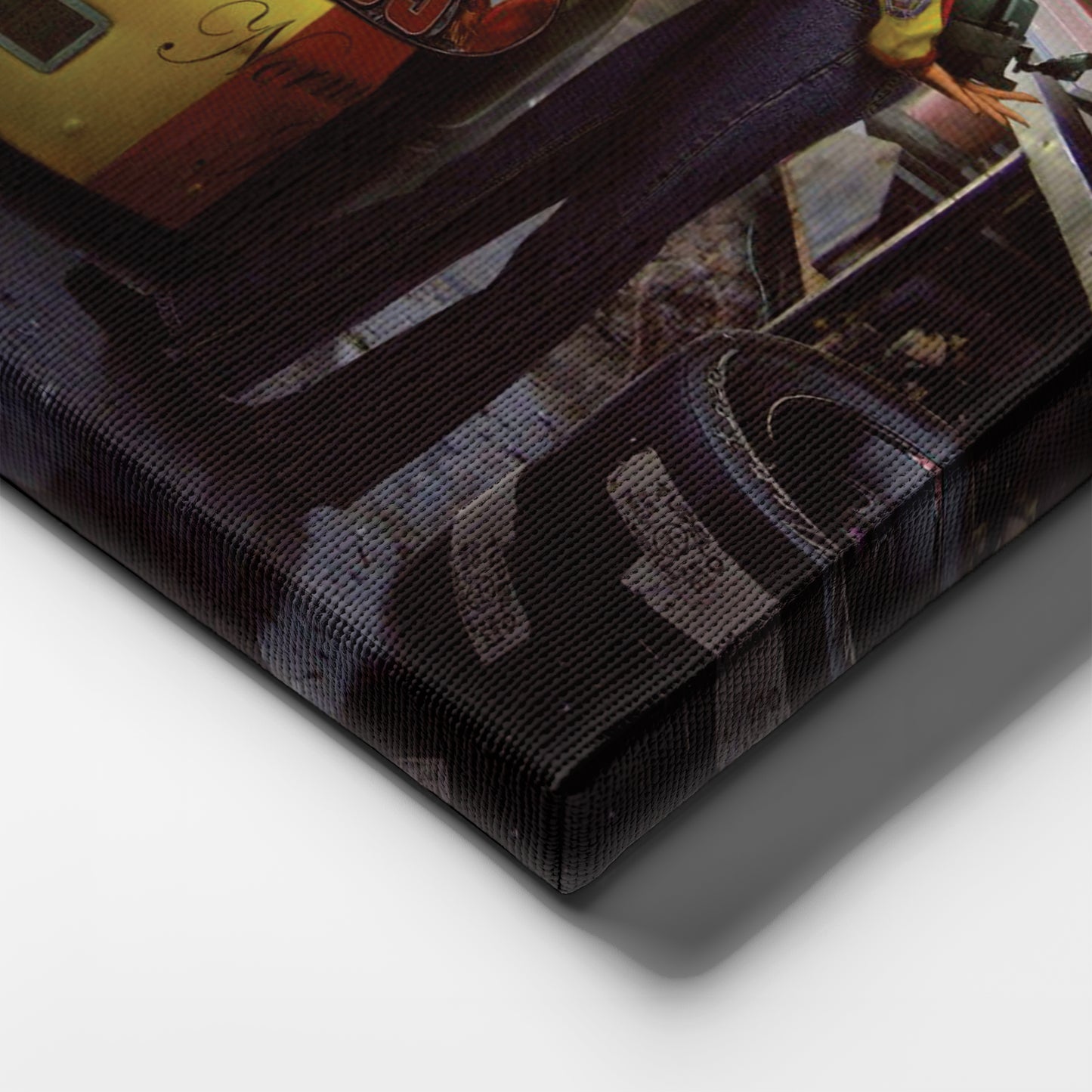 Marilyn Monroe, Elvis Presley & James Dean - Racing Car Canvas Wall Art Decor