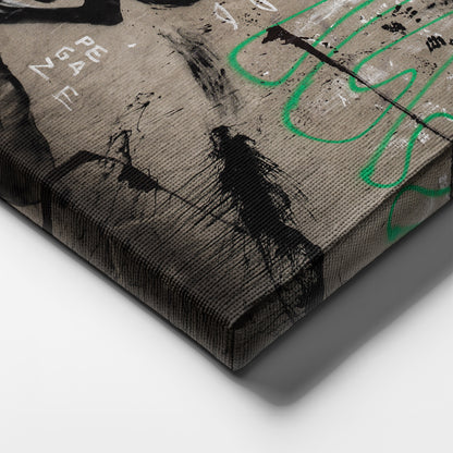 Banksy 'Napoleon on Horse' Canvas Print - Framed Wall Art